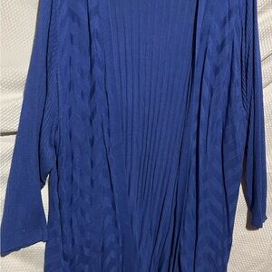 Croft & Barrow Royal Blue Cardigan